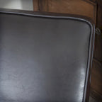 Poltrona reclinabile Darvis Black in similpelle di