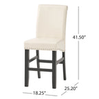 Sgabello da bancone in pelle Lisette da 41 pollici (set da 2) di