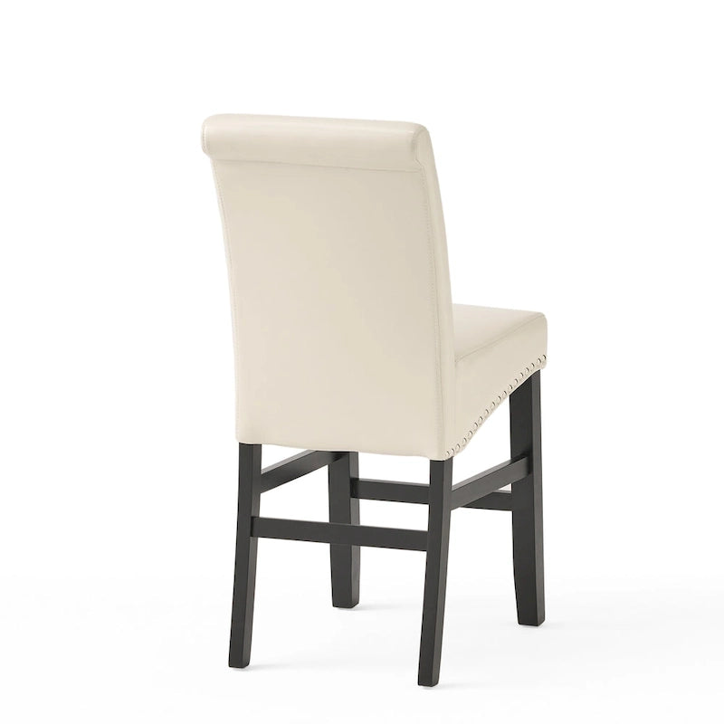 Sgabello da bancone in pelle Lisette da 41 pollici (set da 2) di