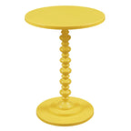 Tavolino rotondo con gambe tornite Palm Beach