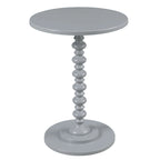 Tavolino rotondo con gambe tornite Palm Beach