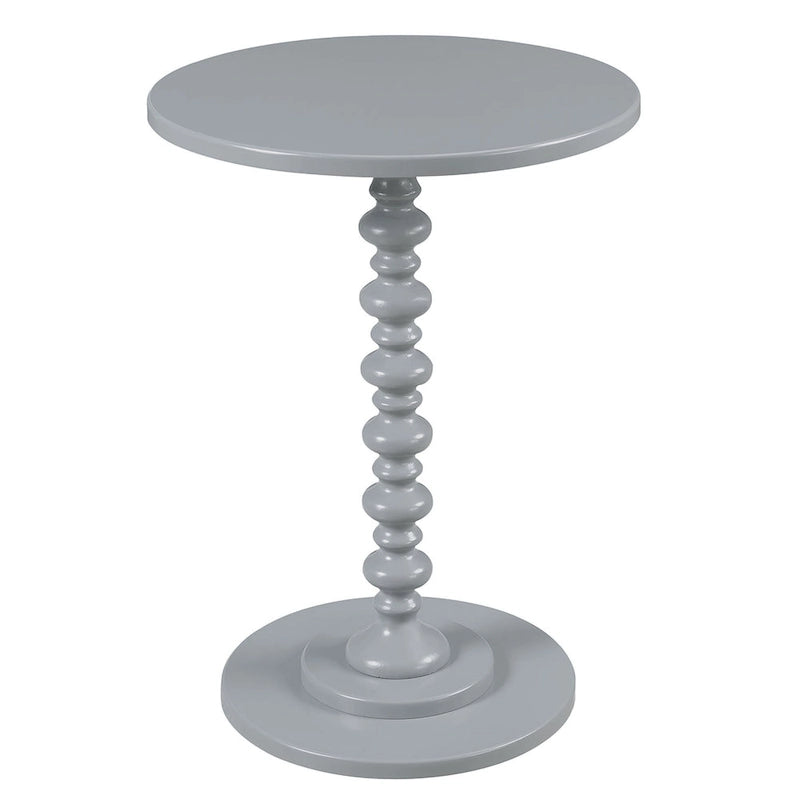 Tavolino rotondo con gambe tornite Palm Beach