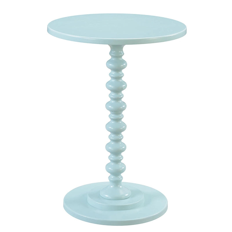 Tavolino rotondo con gambe tornite Palm Beach