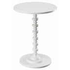 Tavolino rotondo con gambe tornite Palm Beach