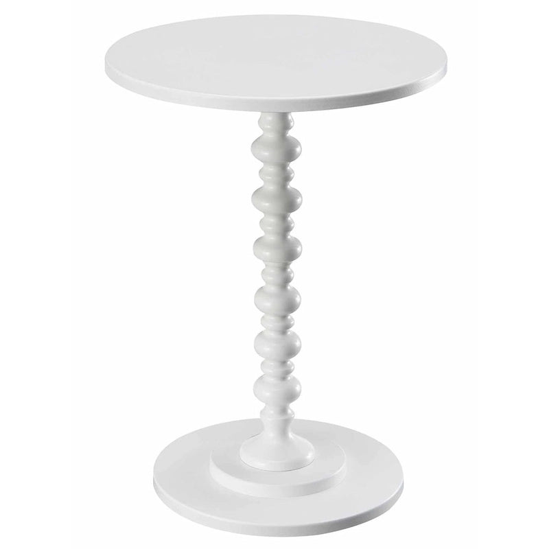Tavolino rotondo con gambe tornite Palm Beach