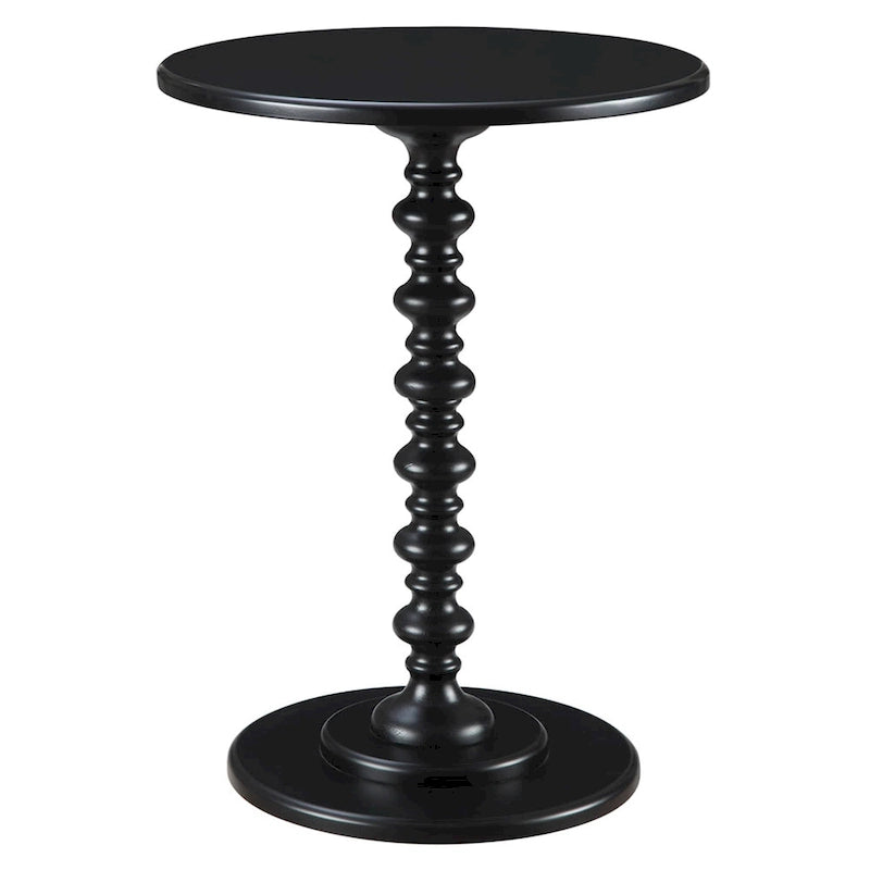 Tavolino rotondo con gambe tornite Palm Beach