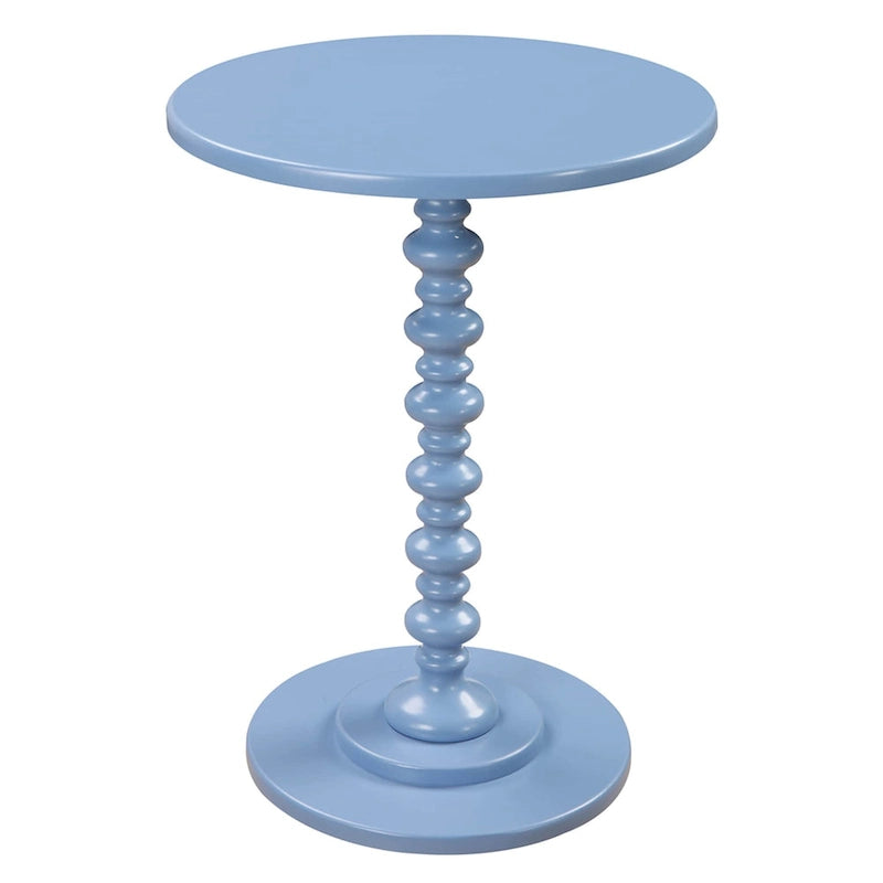 Tavolino rotondo con gambe tornite Palm Beach