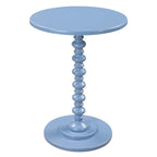 Tavolino rotondo con gambe tornite Palm Beach