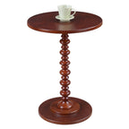 Tavolino rotondo con gambe tornite Palm Beach