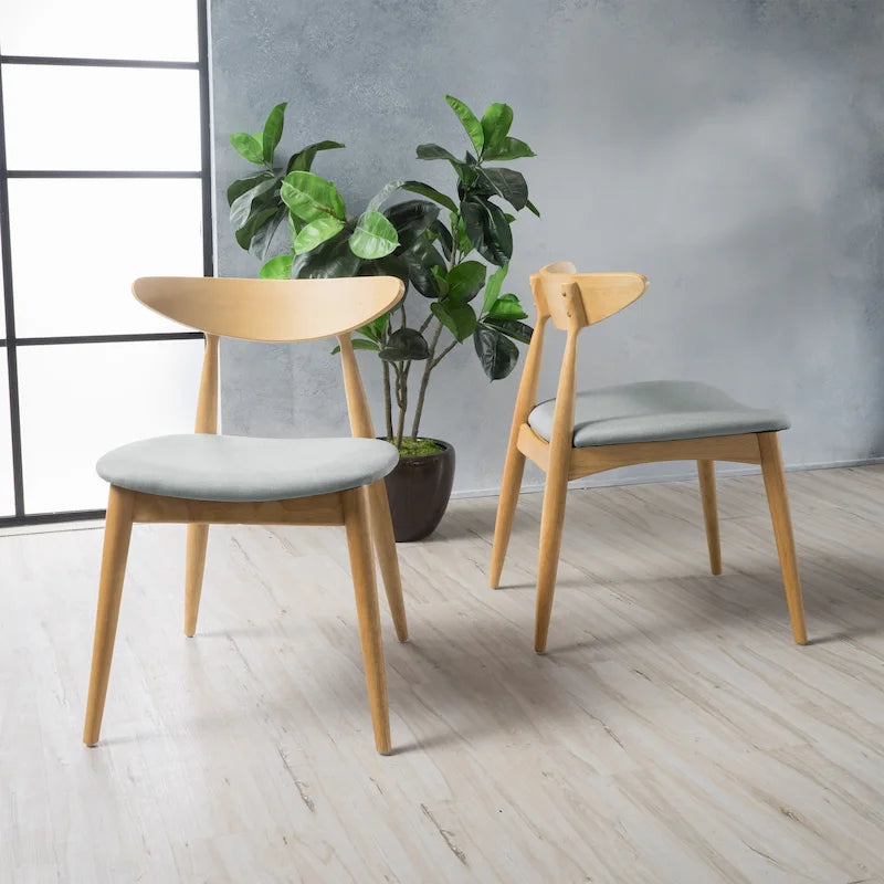 Sedie da pranzo Barron Mid-Century Modern (Set di 2) di - 22,50 L x 19,75 P x 28,75 A