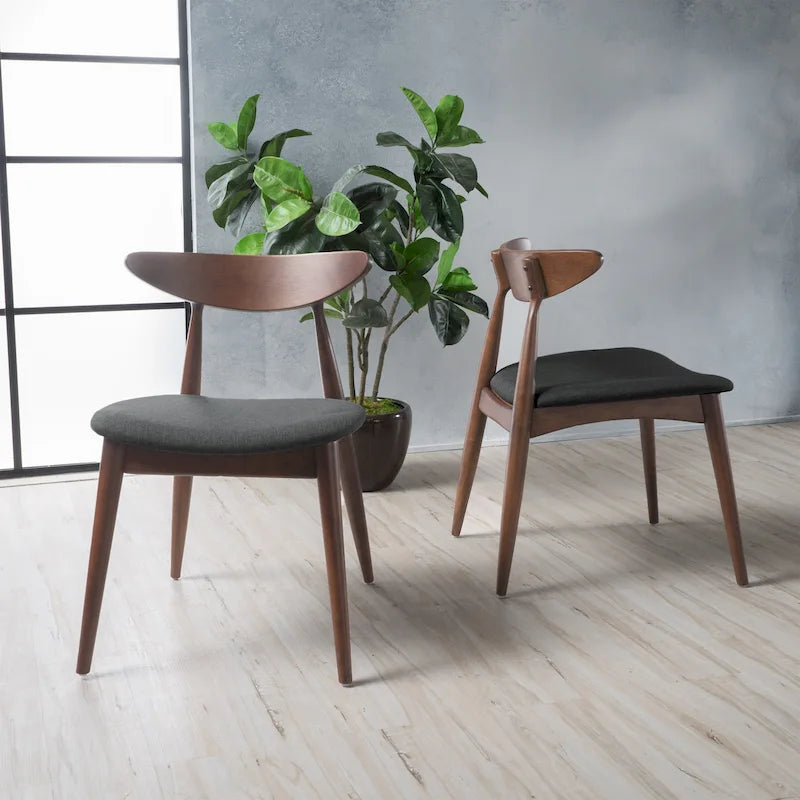 Sedie da pranzo Barron Mid-Century Modern (Set di 2) di - 22,50 L x 19,75 P x 28,75 A