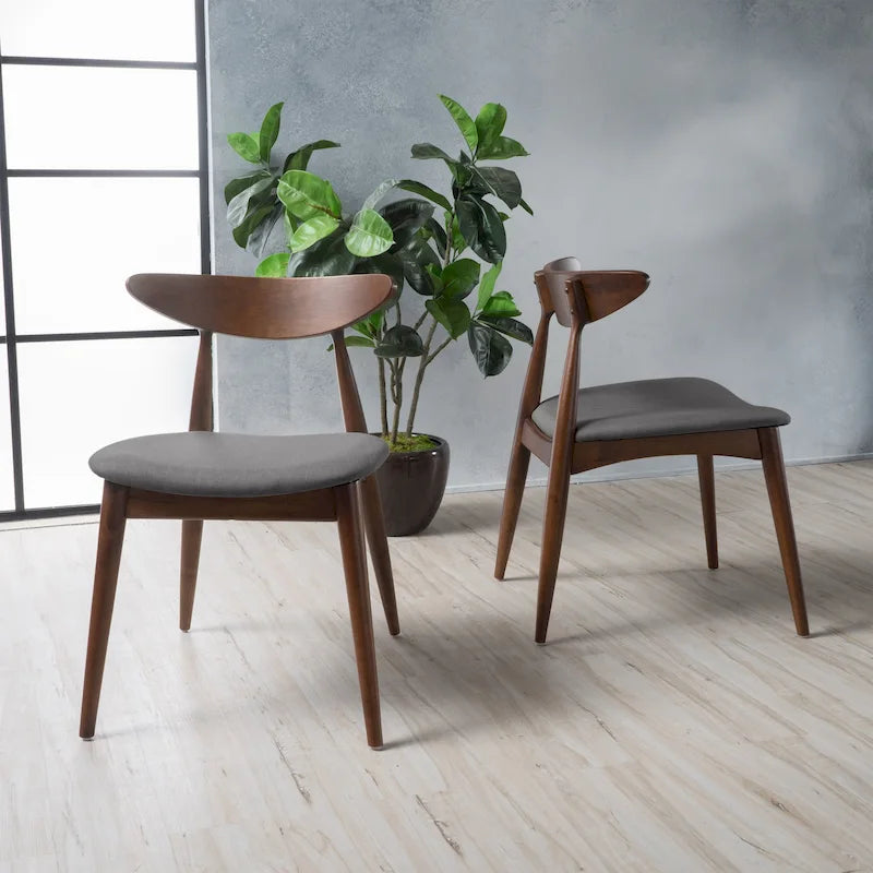 Sedie da pranzo Barron Mid-Century Modern (Set di 2) di - 22,50 L x 19,75 P x 28,75 A