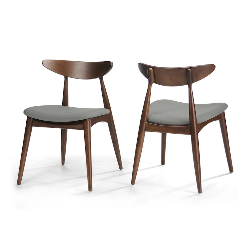 Sedie da pranzo Barron Mid-Century Modern (Set di 2) di - 22,50 L x 19,75 P x 28,75 A