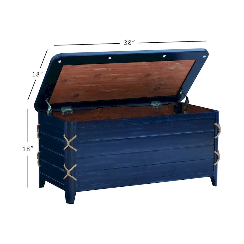 Cofanetto in legno di cedro Harding Rope