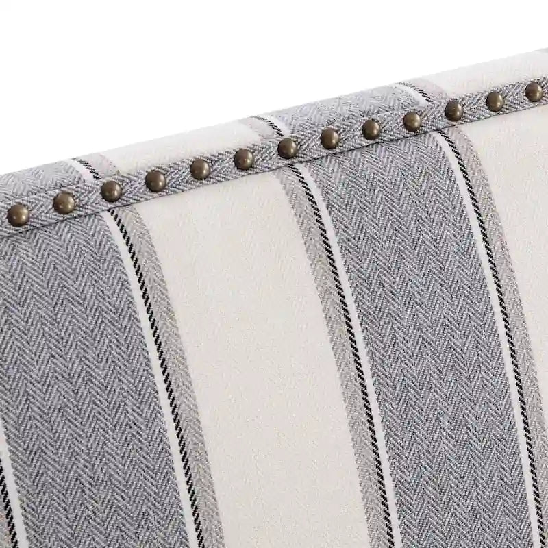 Poltrone reclinabili con borchie, set da 2