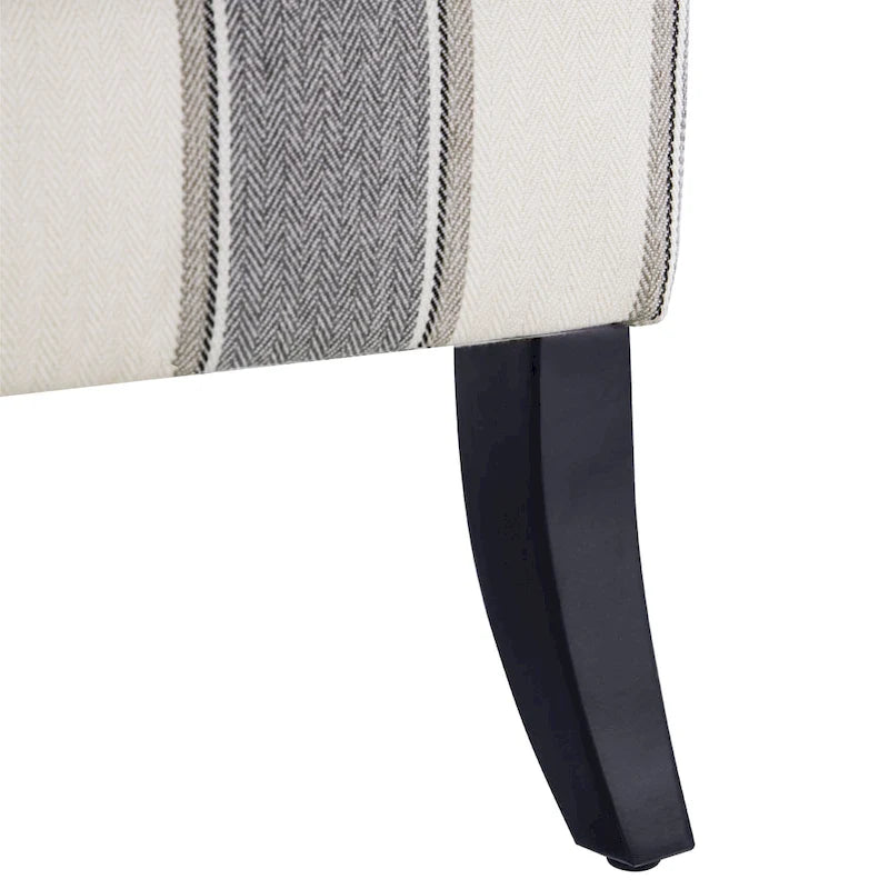 Poltrone reclinabili con borchie, set da 2