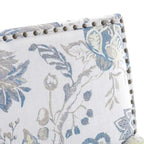 Poltrone reclinabili con borchie, set da 2