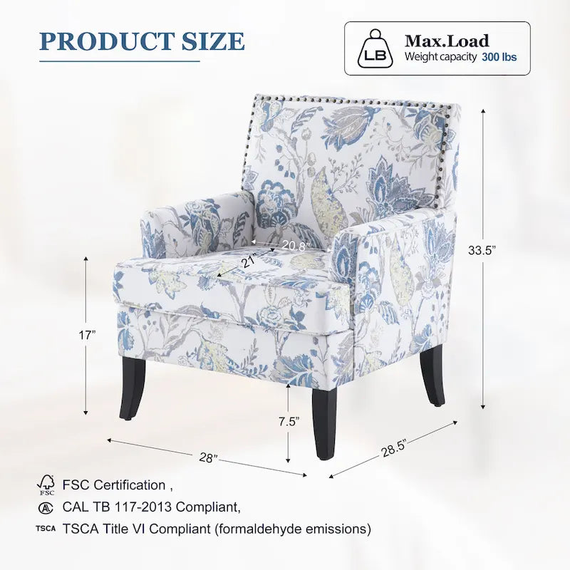 Poltrone reclinabili con borchie, set da 2