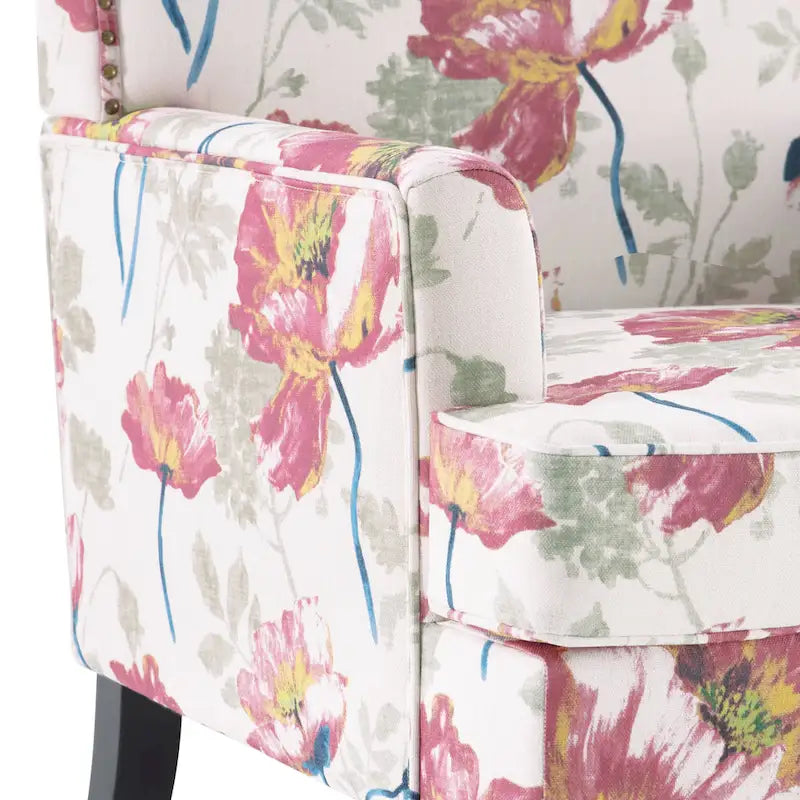 Poltrone reclinabili con borchie, set da 2