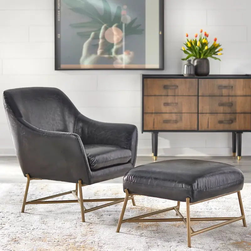  Corin Chair with Ottoman