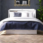 Monroe Queen Murphy Bed Chest with Mattress and Built-In Charger