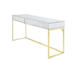 Scrivania rialzabile in metallo Bird Modern da 57 pollici di