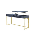 Scrivania rialzabile in metallo Bird Modern da 57 pollici di