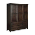 Armadio Shaker in legno a 3 ante - 60x72x22