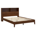Letto matrimoniale Malins Bookcase Platform con USB di