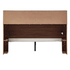 Letto matrimoniale Malins Bookcase Platform con USB di