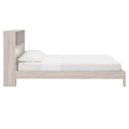 Letto matrimoniale Malins Bookcase Platform con USB di