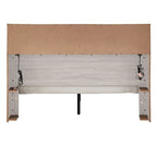 Letto matrimoniale Malins Bookcase Platform con USB di