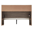 Letto matrimoniale Malins Bookcase Platform con USB di