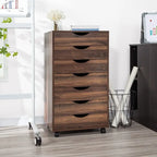 Classificatori da Ufficio Classificatori in Legno per Ufficio Domestico Classificatore Laterale Mobile Cassettiera Portaoggetti - Grigio