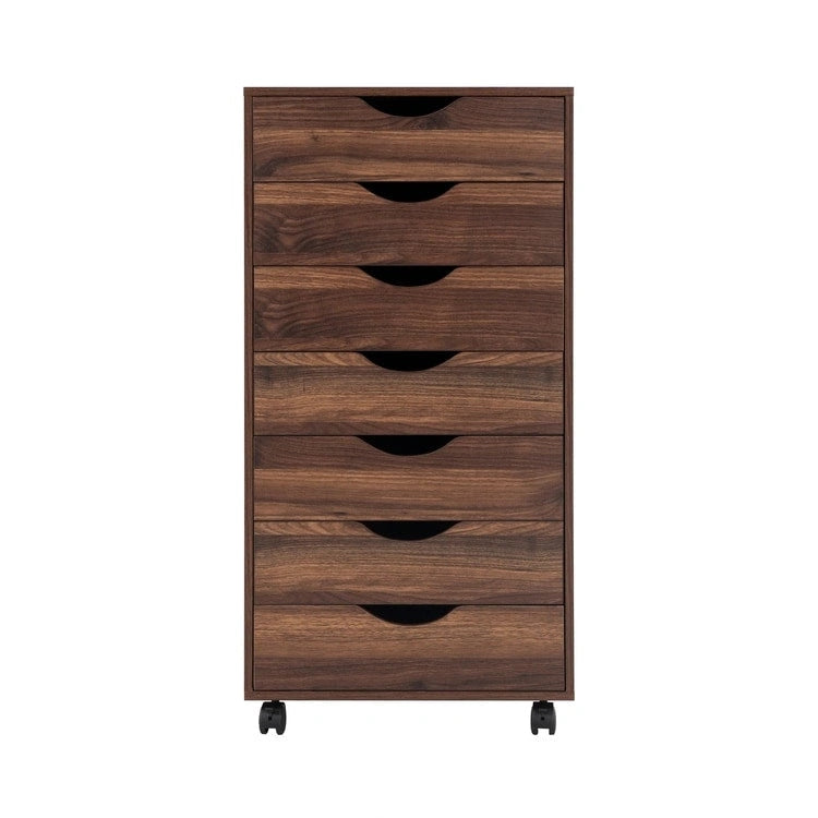 Classificatori da Ufficio Classificatori in Legno per Ufficio Domestico Classificatore Laterale Mobile Cassettiera Portaoggetti - Grigio