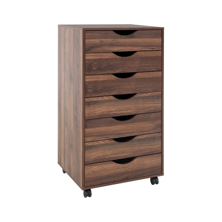 Classificatori da Ufficio Classificatori in Legno per Ufficio Domestico Classificatore Laterale Mobile Cassettiera Portaoggetti - Grigio
