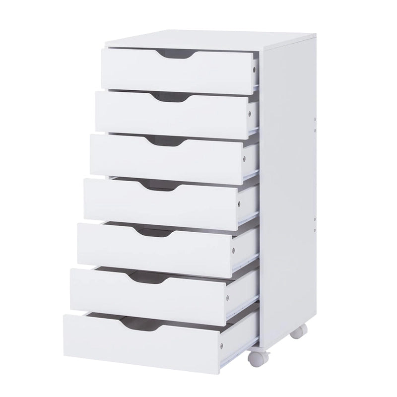 Classificatori da Ufficio Classificatori in Legno per Ufficio Domestico Classificatore Laterale Mobile Cassettiera Portaoggetti - Grigio