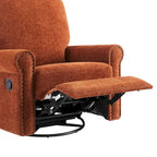 Poltrona reclinabile manuale girevole a 360 gradi Heido con funzione relax