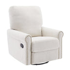 Poltrona reclinabile manuale girevole a 360 gradi Heido con funzione relax