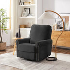 Poltrona reclinabile manuale girevole a 360 gradi Heido con funzione relax