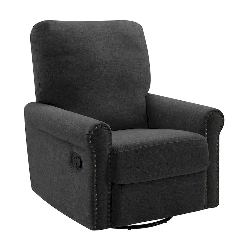 Poltrona reclinabile manuale girevole a 360 gradi Heido con funzione relax