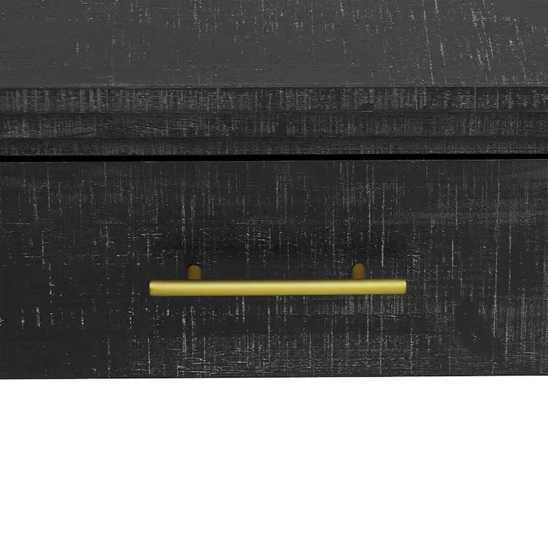 Consolle di design retrò con due cassetti