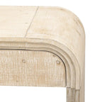 Consolle di design retrò con due cassetti